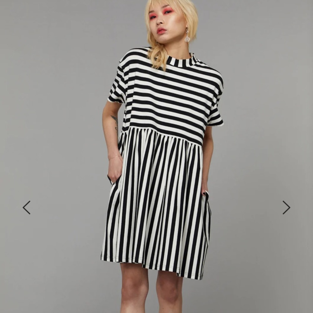 Black Friday Dangerfield Pugsley Stripe Dress XL